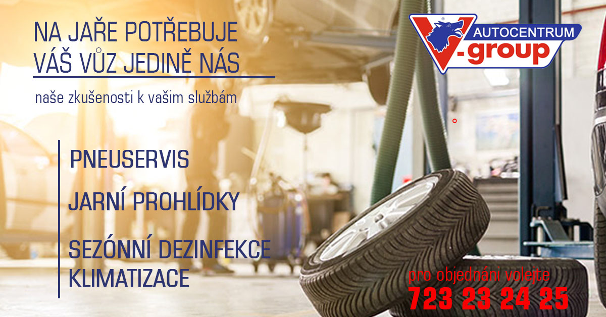 Na jaře potřebuje Vás vůz jedině nás!