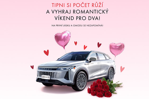 Vyhrajte romantický víkend s OMODA 9: tipněte si a zamilujte se 🌹
