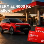 S CHERY až 4000 Kč na palivo